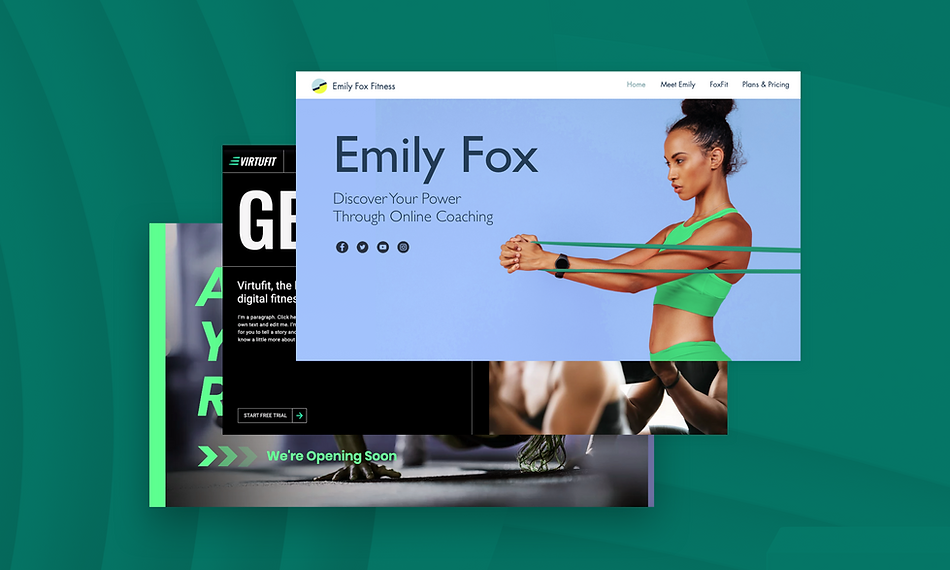 12 fitness website templates to get your business in shape